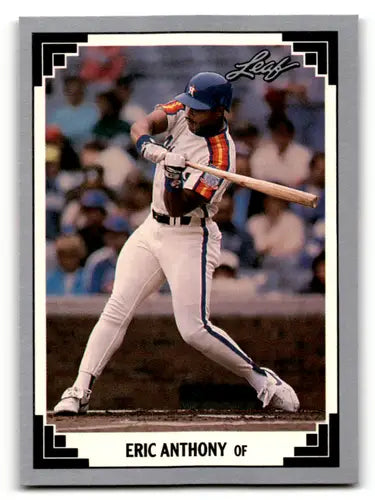 1991 Leaf #181 Eric Anthony NM Near Mint Astros ID:55909 - Baseball Card Single