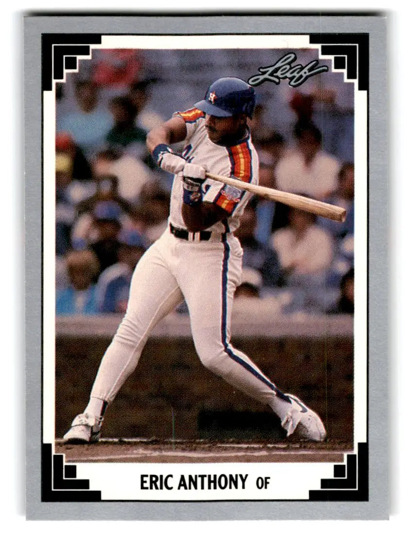 1991 Leaf #181 Eric Anthony - Baseball Card Single
