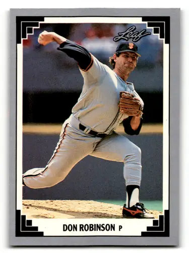 1991 Leaf #188 Don Robinson NM Near Mint Giants ID:55908 - Baseball Card Single