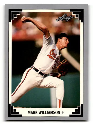 1991 Leaf #21 Mark Williamson EX/NM Orioles ID:55916 - Baseball Card Single