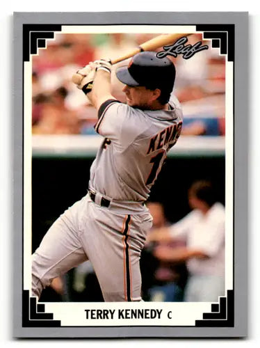 1991 Leaf #216 Terry Kennedy NM Near Mint Giants ID:55903 - Baseball Card Single
