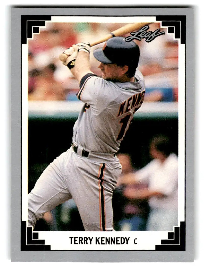 1991 Leaf #216 Terry Kennedy - Baseball Card Single