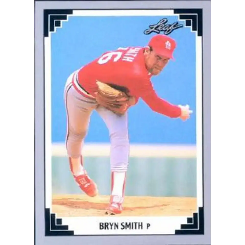 1991 Leaf #226 Bryn Smith NM-MT St. Louis Cardinals Baseball Card - Baseball Card Single