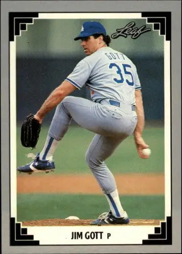 1991 Leaf #229 Jim Gott NM-MT Dodgers - Baseball Card Single
