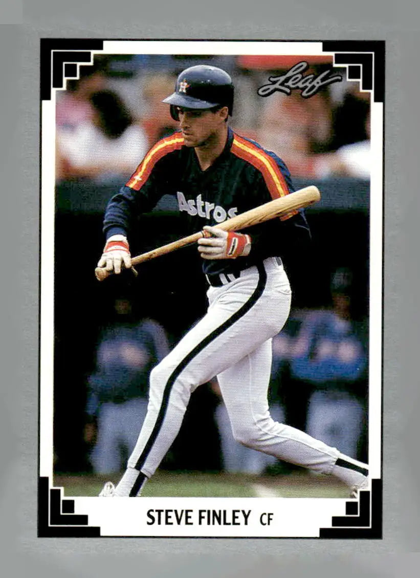 1991 Leaf #231 Steve Finley - Baseball Card Single