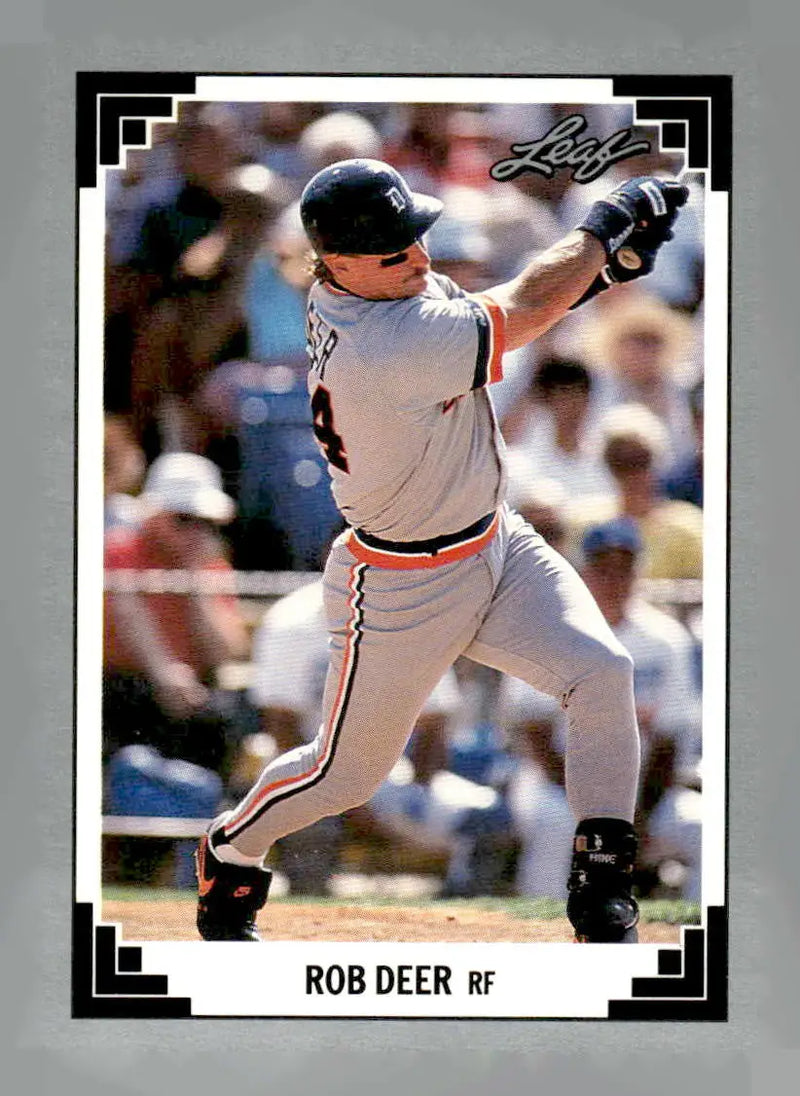1991 Leaf #237 Rob Deer - Baseball Card Single