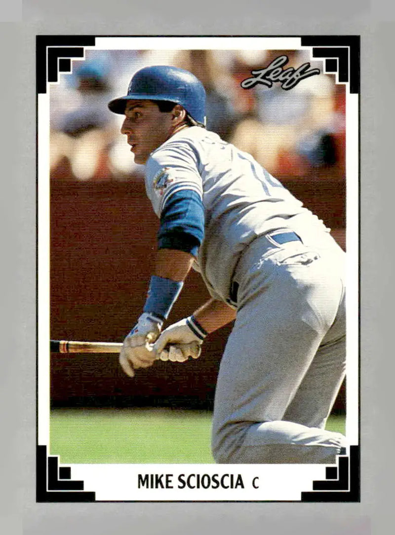 1991 Leaf #24 Mike Scioscia - Baseball Card Single