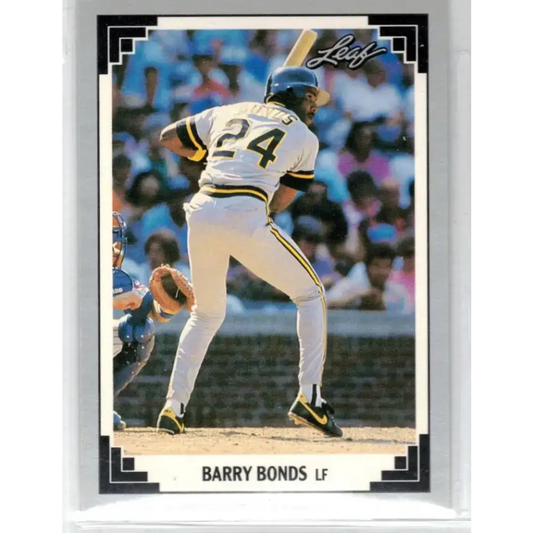 1991 Leaf #261 Barry Bonds NM-MT Pittsburgh Pirates Baseball Card - Baseball Card Single