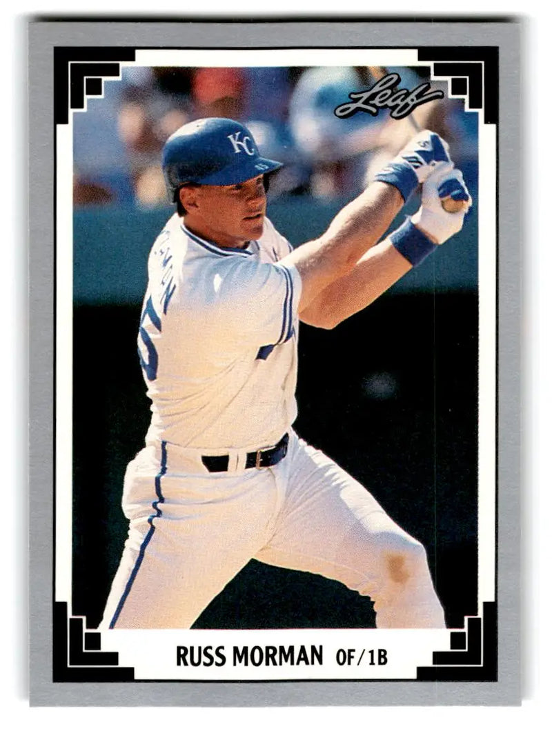 1991 Leaf #263 Russ Morman - Baseball Card Single