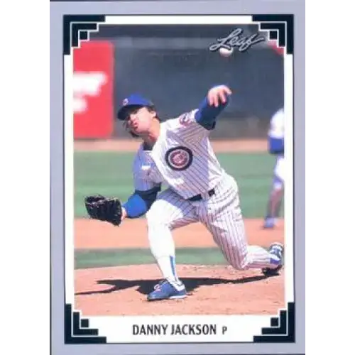 1991 Leaf #268 Danny Jackson NM-MT Chicago Cubs Baseball Card - Baseball Card Single