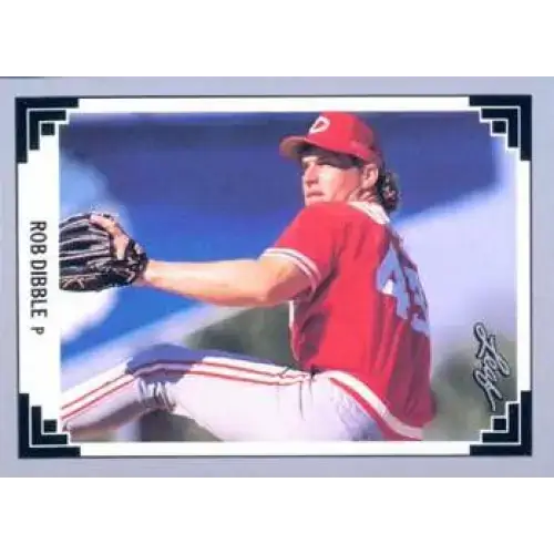 1991 Leaf #282 Rob Dibble NM-MT Cincinnati Reds Baseball Card - Baseball Card Single