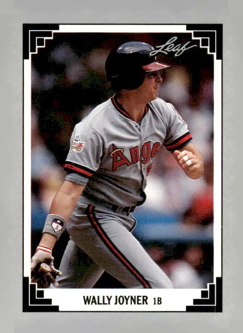 1991 Leaf #31 Wally Joyner - Baseball Card Single