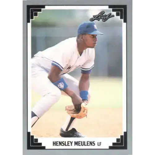 1991 Leaf #349 Hensley Meulens NM-MT New York Yankees Baseball Card - Baseball Card Single