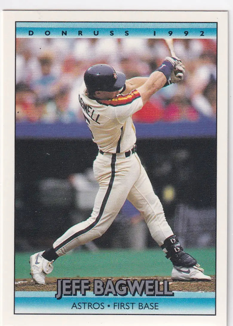 1991 LEAF #358 JEFF BAGWELL- HOUSTON ASTROS - Baseball Card Single