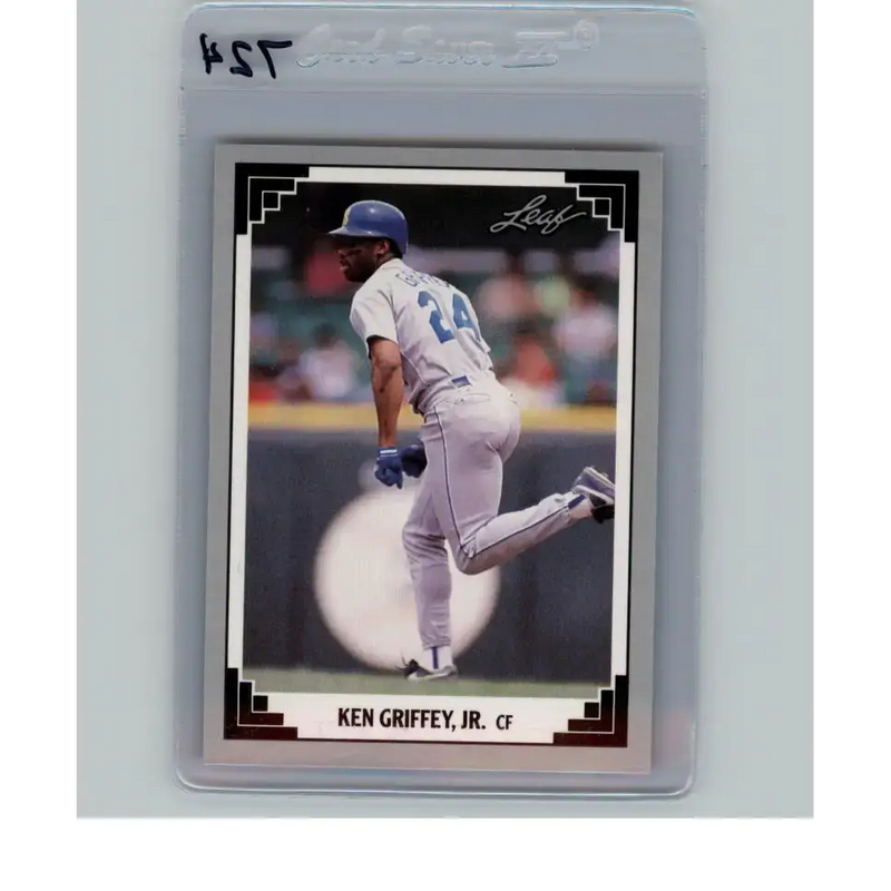 1991 Leaf #372 Ken Griffey Jr. NM-MT Seattle Mariners Baseball Card - Baseball Card Single