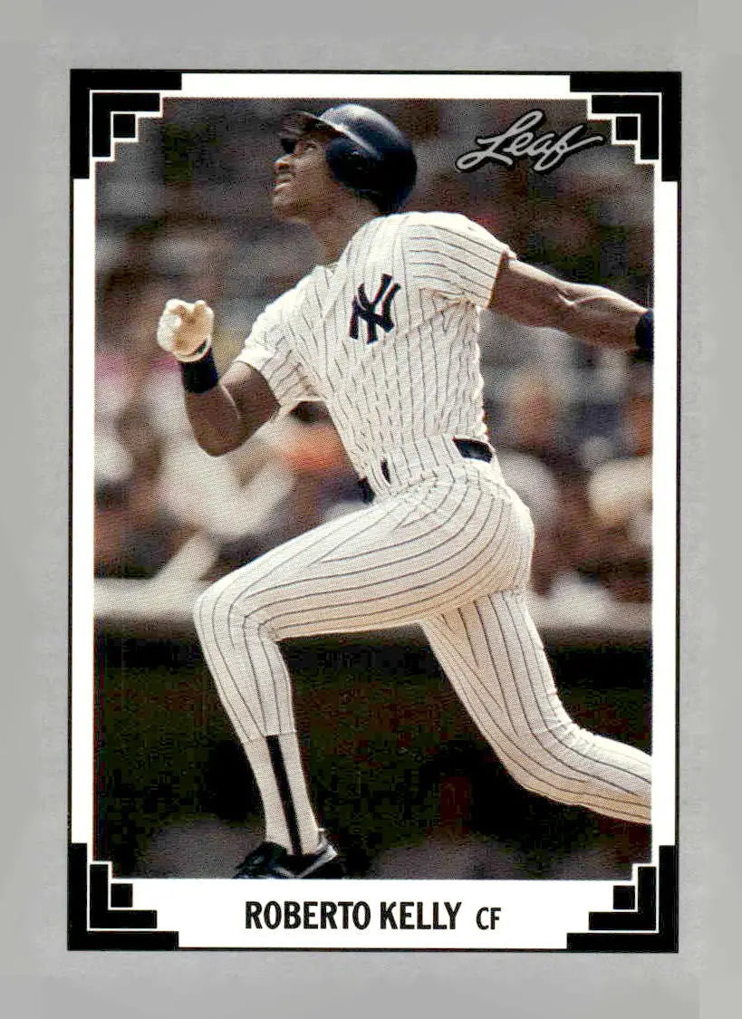 1991 Leaf #38 Roberto Kelly - Baseball Card Single