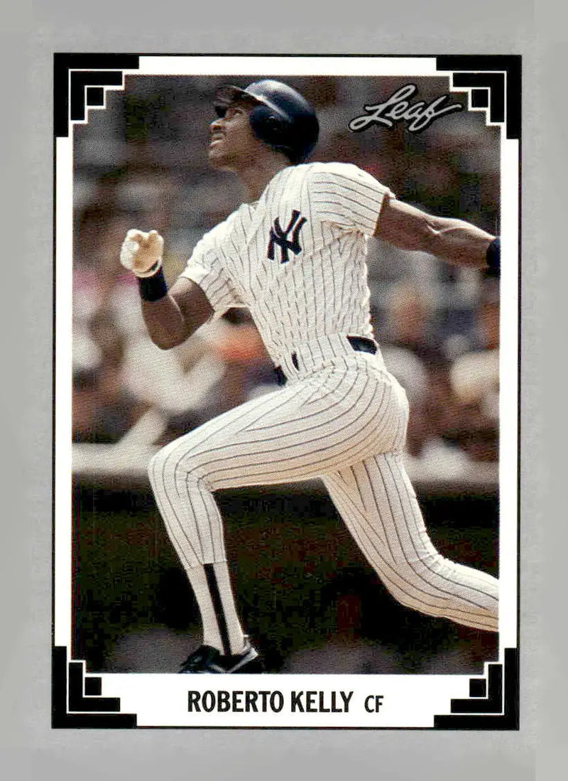 1991 Leaf #38 Roberto Kelly - Baseball Card Single