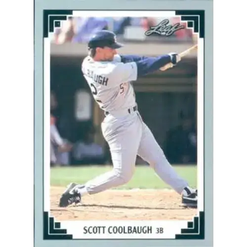 1991 Leaf #397 Scott Coolbaugh NM-MT San Diego Padres Baseball Card - Baseball Card Single