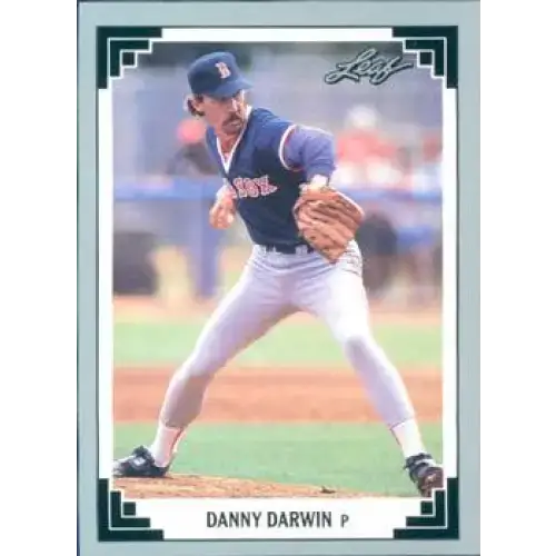 1991 Leaf #405 Danny Darwin NM-MT Boston Red Sox Baseball Card - Baseball Card Single
