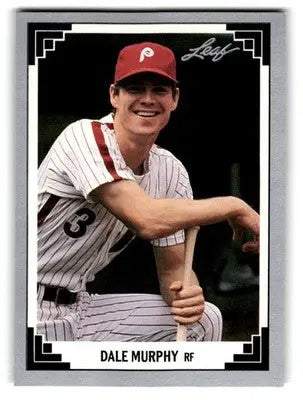1991 Leaf #412 Dale Murphy - Baseball Card Single