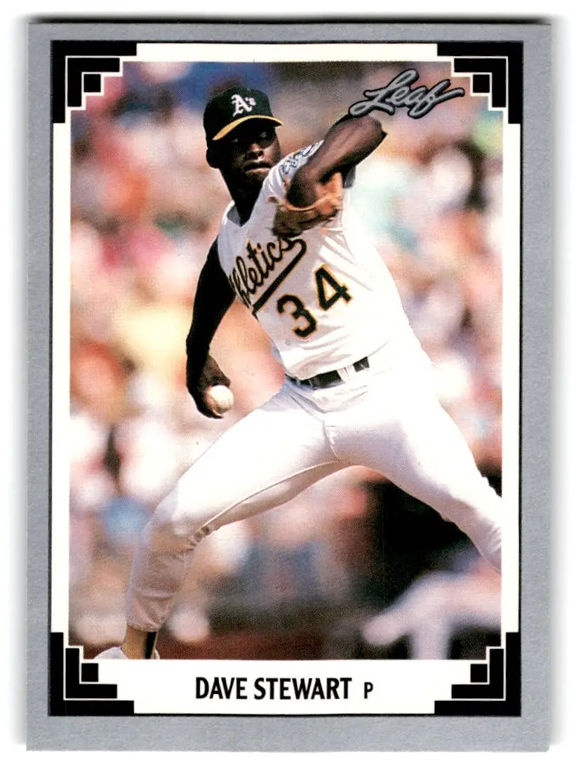 1991 Leaf #417 Dave Stewart - Baseball Card Single