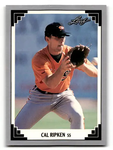1991 Leaf #430 Cal Ripken Jr. EX/NM Orioles ID:64103 - Baseball Card Single
