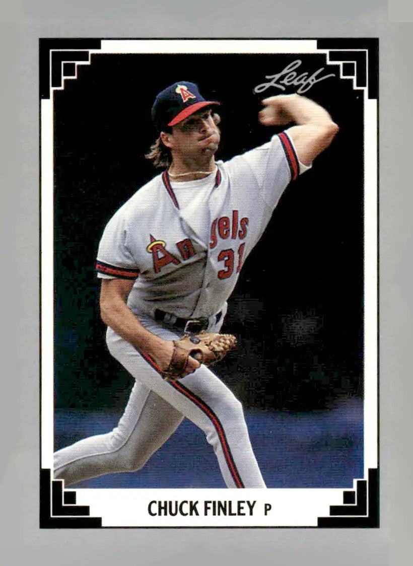 1991 Leaf #45 Chuck Finley - Baseball Card Single