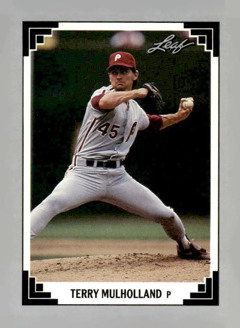 1991 Leaf #46 Terry Mulholland - Baseball Card Single