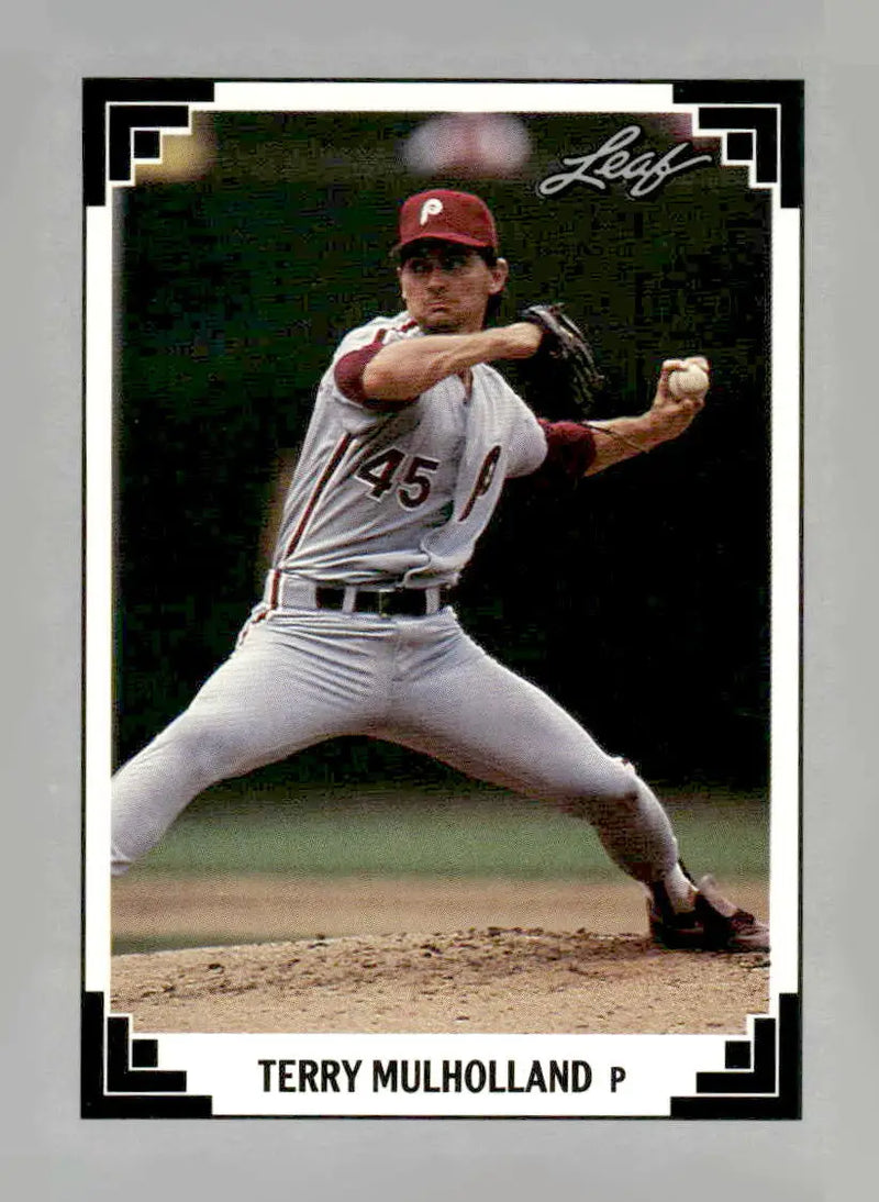 1991 Leaf #46 Terry Mulholland - Baseball Card Single