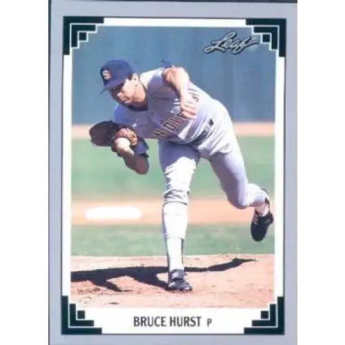 1991 Leaf #469 Bruce Hurst NM-MT San Diego Padres Baseball Card - Baseball Card Single