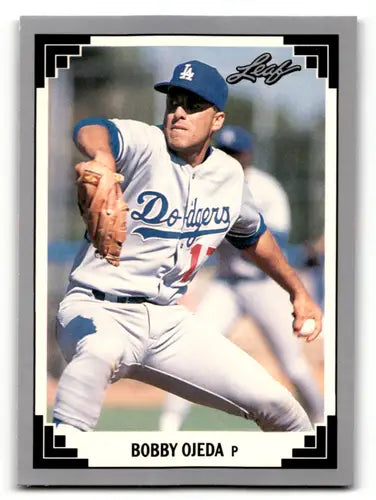 1991 Leaf #476 Bob Ojeda EX/NM Dodgers ID:55926 - Baseball Card Single