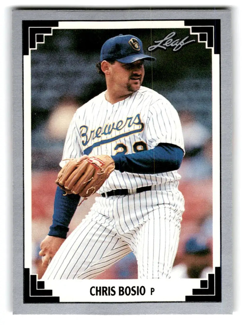 1991 Leaf #518 Chris Bosio - Baseball Card Single