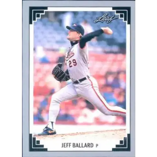 1991 Leaf #522 Jeff Ballard NM-MT Baltimore Orioles Baseball Card - Baseball Card Single