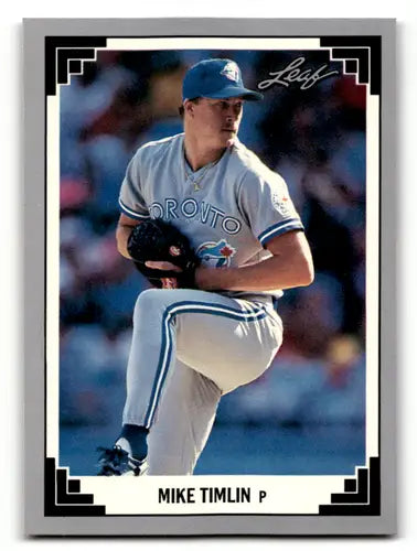 1991 Leaf #525 Mike Timlin NM Near Mint RC Rookie Blue Jays ID:55936 - Baseball Card Single