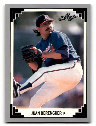 1991 Leaf #526 Juan Berenguer NM Near Mint Braves ID:55929 - Baseball Card Single