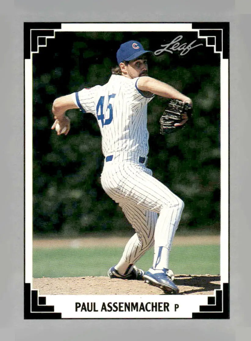 1991 Leaf #53 Paul Assenmacher - Baseball Card Single