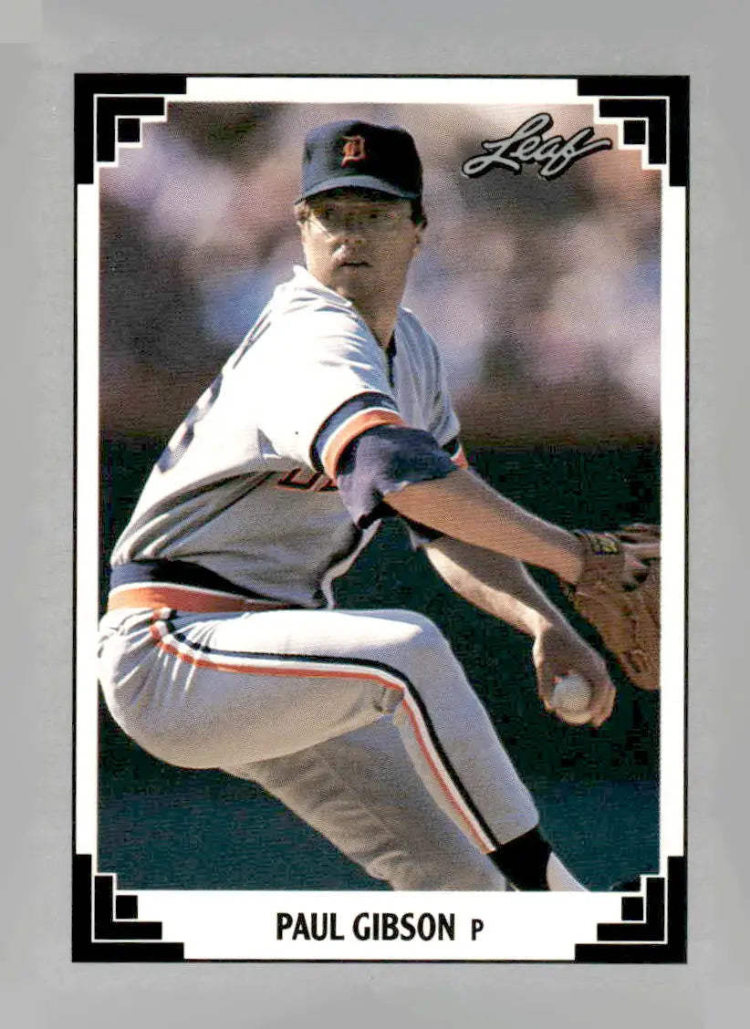 1991 Leaf #55 Paul Gibson - Baseball Card Single