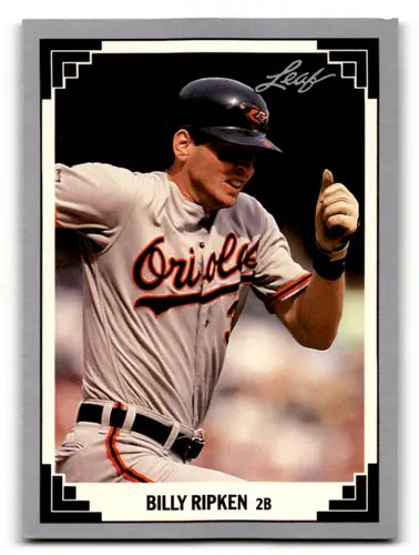 1991 Leaf #7 Billy Ripken NM Near Mint Orioles ID:55918 - Baseball Card Single