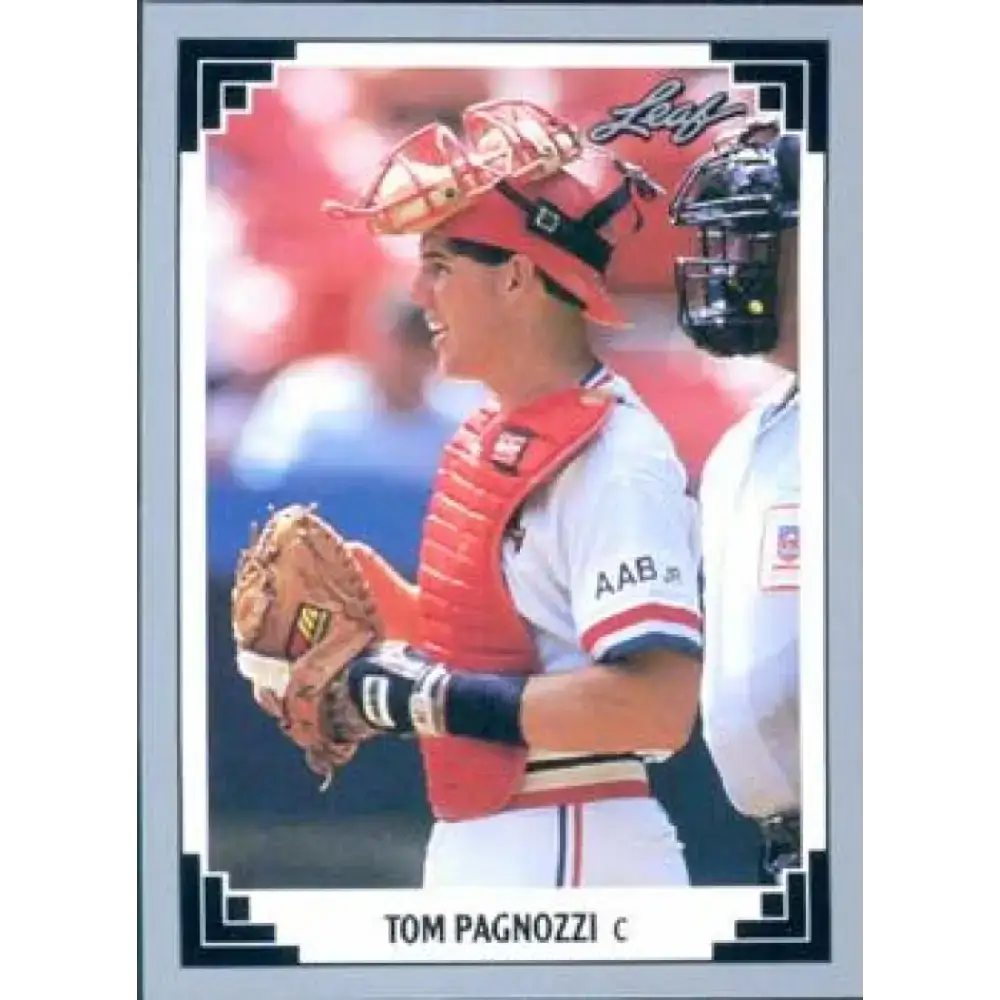 1991 Leaf #72 Tom Pagnozzi NM-MT St. Louis Cardinals Baseball Card - Baseball Card Single
