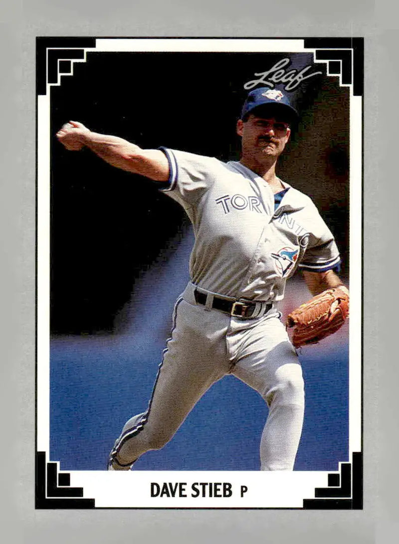 1991 Leaf #96 Dave Stieb - Baseball Card Single