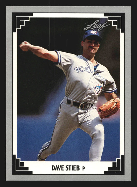 1991 Leaf #96 Dave Stieb Toronto Blue Jays - Baseball Card Single