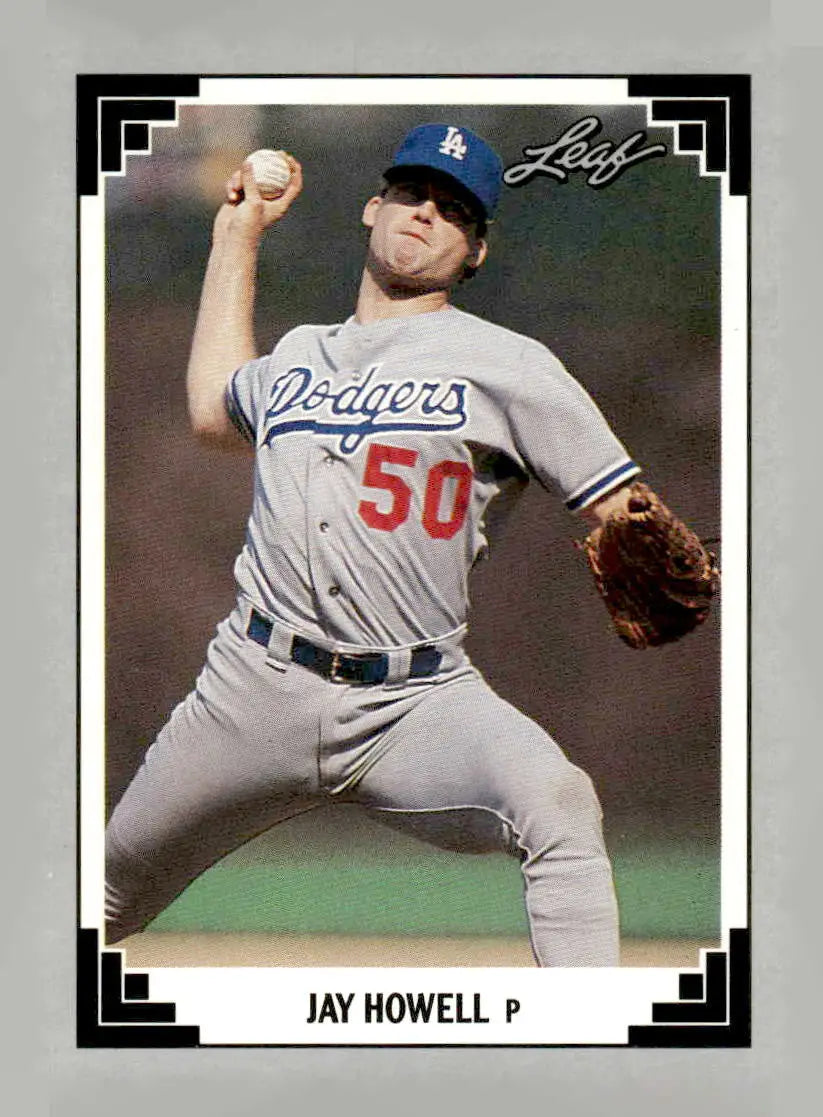1991 Leaf #98 Jay Howell - Baseball Card Single