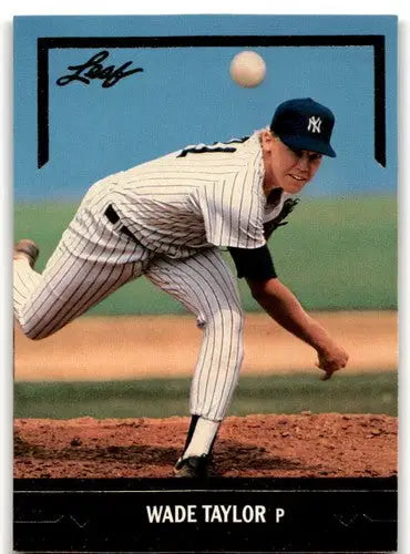 1991 Leaf Gold #BC16 Wade Taylor NM-MT Yankees ID:43696 - Baseball Card Single