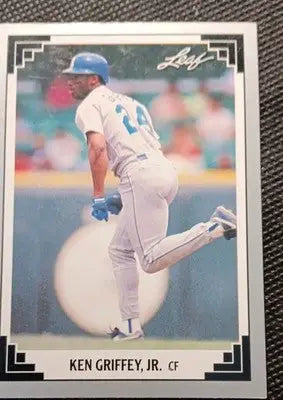 1991 Leaf - Ken Griffey Jr #372. Seattle Mariners. NRMT+ - Baseball Card Single