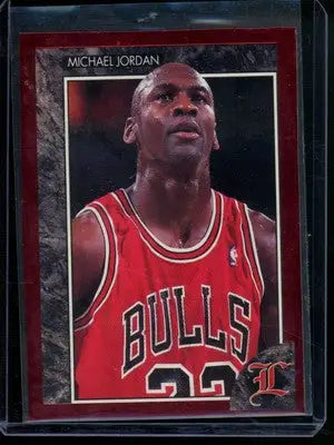1991 Legends Sports Memorabilia Michael Jordan #48 Red Insert Basketball
