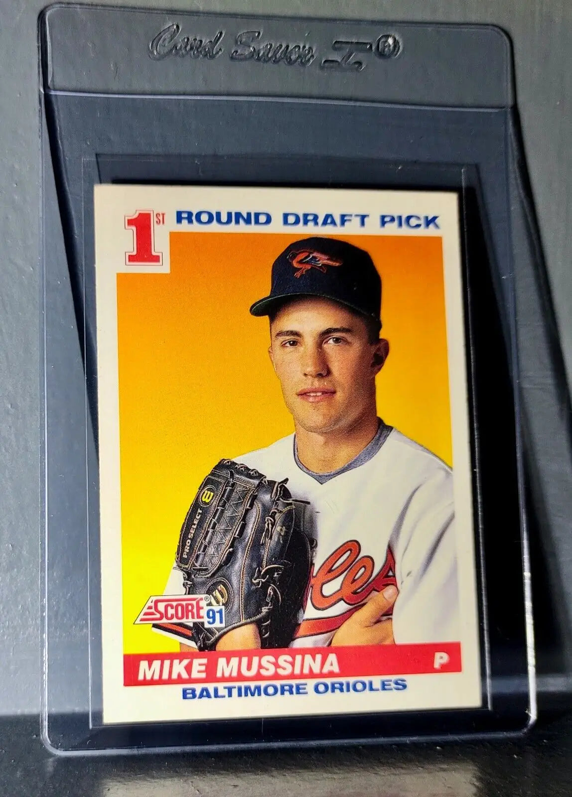 1991 Mike Mussina Score Baseball Card #383 - Baseball Card Single