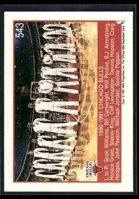 1991 NBA Hoops Michael Jordan #543 Basketball - Basketball Card Single