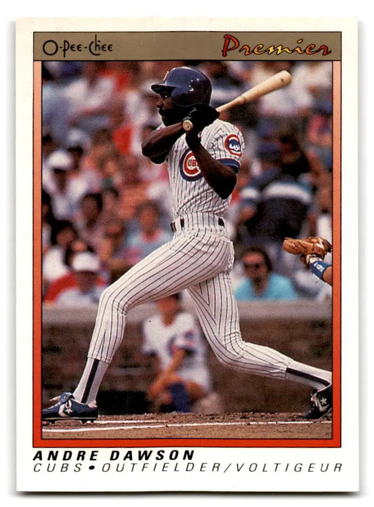 1991 O-Pee-Chee Premier #31 Andre Dawson - Baseball Card Single