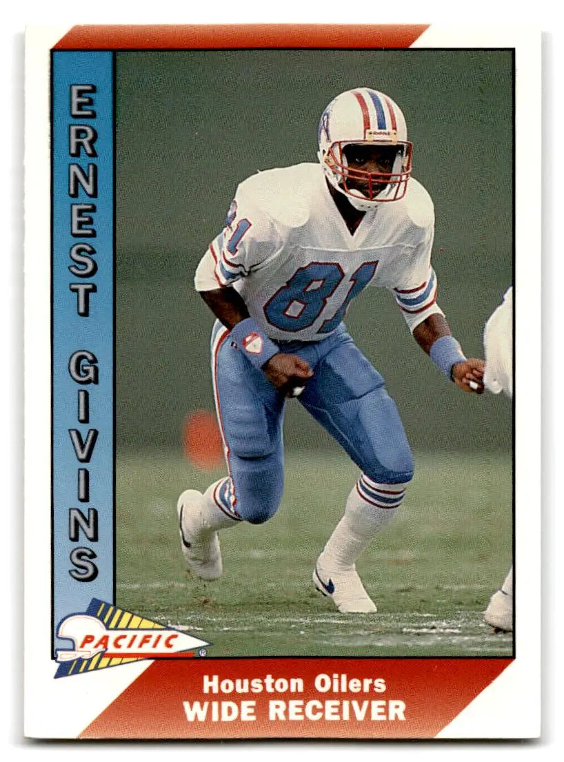 1991 Pacific #173 Ernest Givins - Football Card Single