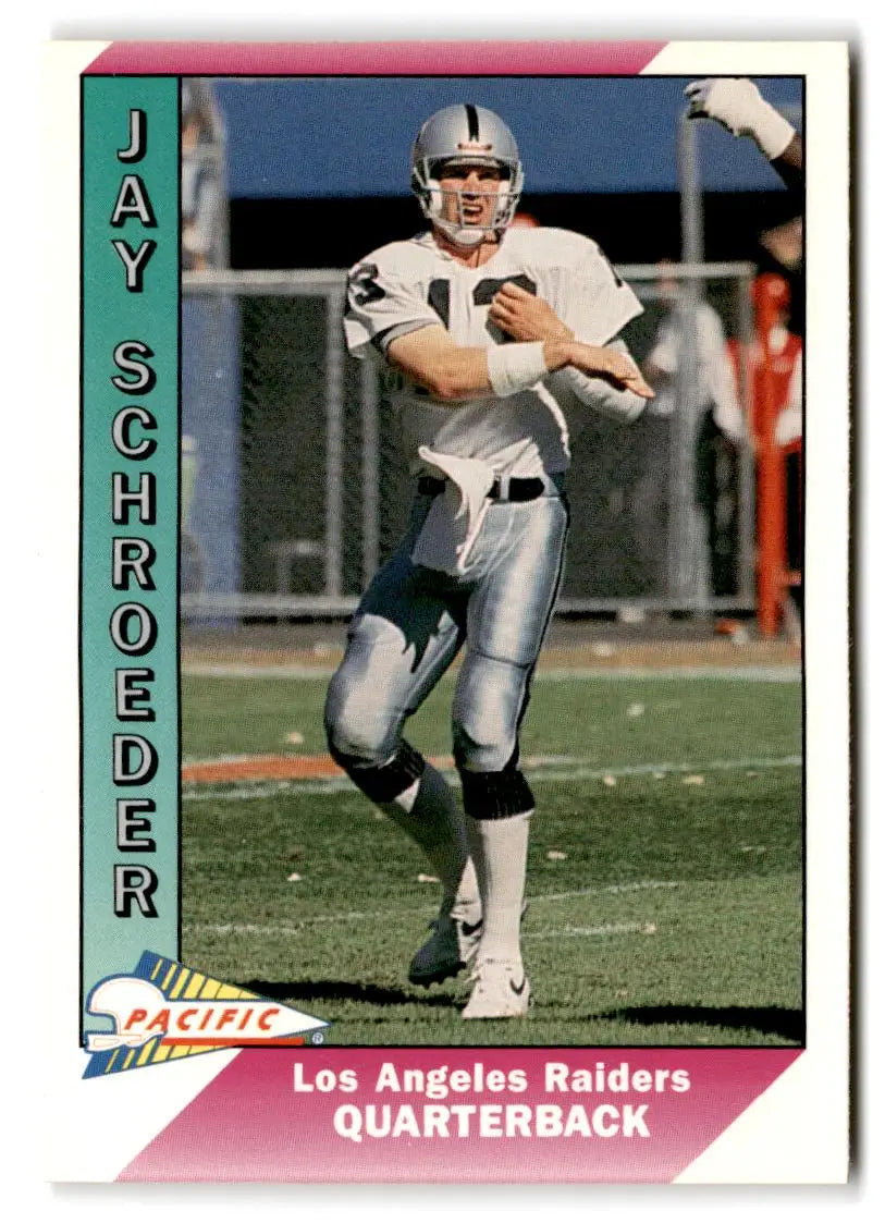 1991 Pacific #239 Jay Schroeder - Football Card Single